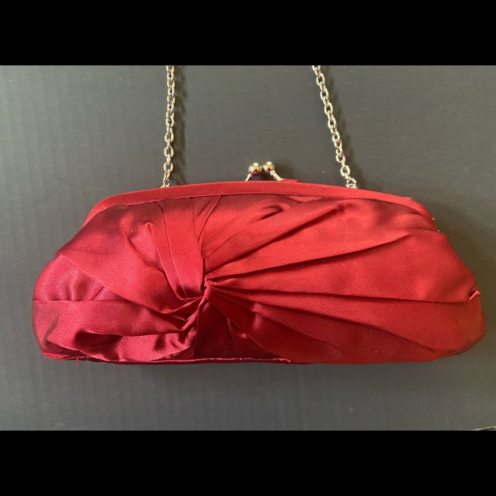 Red Clutch Purse